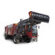 vertical mixing wagon / self-propelled / side discharge / 2-auger