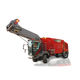 vertical mixing wagon / self-propelled / side discharge / 2-auger