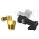 plastic nozzle / brass / solid-stream spray / for row crops