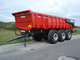 dump trailer / tipping / 3-axle / agricultural