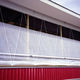 wind protection curtain / fixed / for livestock farming / automatic