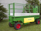 orchard harvest trolley / self-propelled / adjustable-height