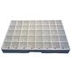 plastic plug tray / recyclable / reusable / rectangular