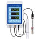 temperature analyzer meter / electrical conductivity / pH / portable