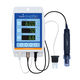 temperature analyzer meter / electrical conductivity / pH / portable