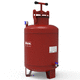 liquid fertilizer tank / pressure / polyester / for filtration