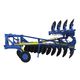 disc plough / mounted / 11-20 shank / with hydraulic adjustment