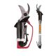 manual pruning shears / pneumatic / for right-handed / telescopic