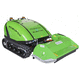 remote control mower / self-propelled / flail / 24 blades