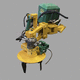 intercep rotary tiller / for vineyards