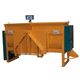 mounted feed mixer / side discharge / with weighing system / hydraulic drive