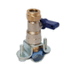 brass nozzle / non-return / for row crops