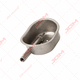 swine waterer / bowl / stainless steel / with nipple drinker