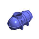 water tank / underground / polyethylene / storage