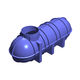 water tank / underground / polyethylene / storage