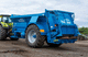 trailed manure spreader / horizontals beaters / single-axle