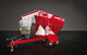 towed feed mixer / side discharge / 3-auger / PTO-driven