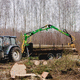 loader wagon / 2-axle / forestry / 9 tons