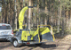 towed wood chipper / electric