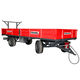 dump trailer / tipping / 2-axle / agricultural