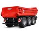 dump trailer / tipping / 3-axle / agricultural