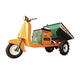 harvesting transport cart / motorized