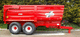 tipping trailer / tandem axle / grain / silage