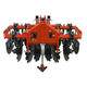 mounted disc harrow / 2-section / with hydraulic adjustment / 3-point hitch