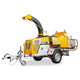 towed wood chipper / electric