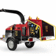 wheeled wood chipper / gasoline