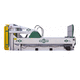 mounted straw blower / for feed / for square bales