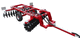 trailed disc cultivator / 2-section / offset