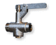 feed valve / control / manual / metal