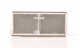 rectangular reflector / crystal / self-adhesive