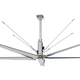 dairy farm fan / for air circulation / ceiling / axial