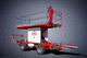 orchard harvest trolley / self-propelled / diesel / 4 wheel drive