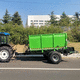 towed manure spreader / turbine / single-axle