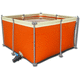 water tank / open / in-ground / polyester