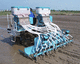 pneumatic seed drill / 12-row / for rice fields / with fertilizer applicator