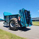towed manure spreader / verticals beaters / compact