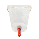 calf nursing bucket / plastic / single access