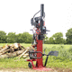 electric log splitter / hydraulic / vertical / mounted