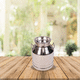 milk bucket / stainless steel / with lid