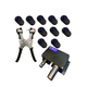 animal feed test kit / temperature / portable