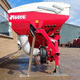 pneumatic precision seed drill / disc / for soy / tractor-mounted