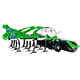 mounted field cultivator / folding / with hydraulic adjustment / manual adjustment