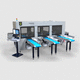 nursery plants transplanter / automatic / 2-row / pneumatic