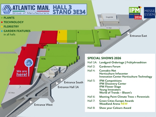 Stand y plano de pabellones – IPM Essen 2026
