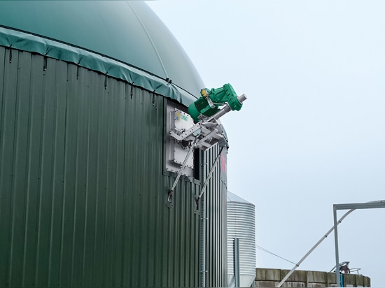 Der Rührgigant FR4 SP mit hoher Verstellbarkeit vertikal bis +/- 30° und horizontal bis +/- 25°.