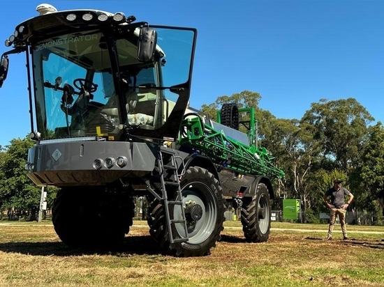 The Househam Harrier sprayer was launched at a customer event in Warragul, Victoria in February this year